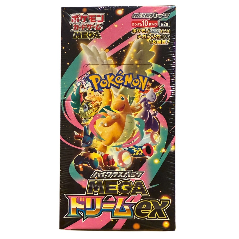 Pokemon Mega Dream EX Box with Colorful Design